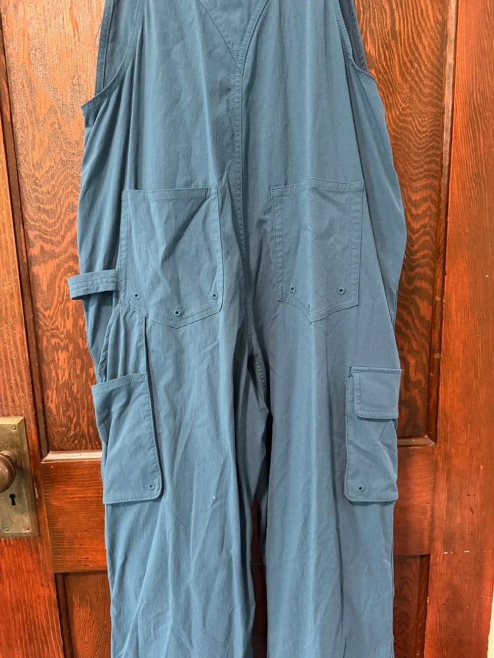 Duluth Trading Co Teal Blue Overalls - Picture 9 of 10